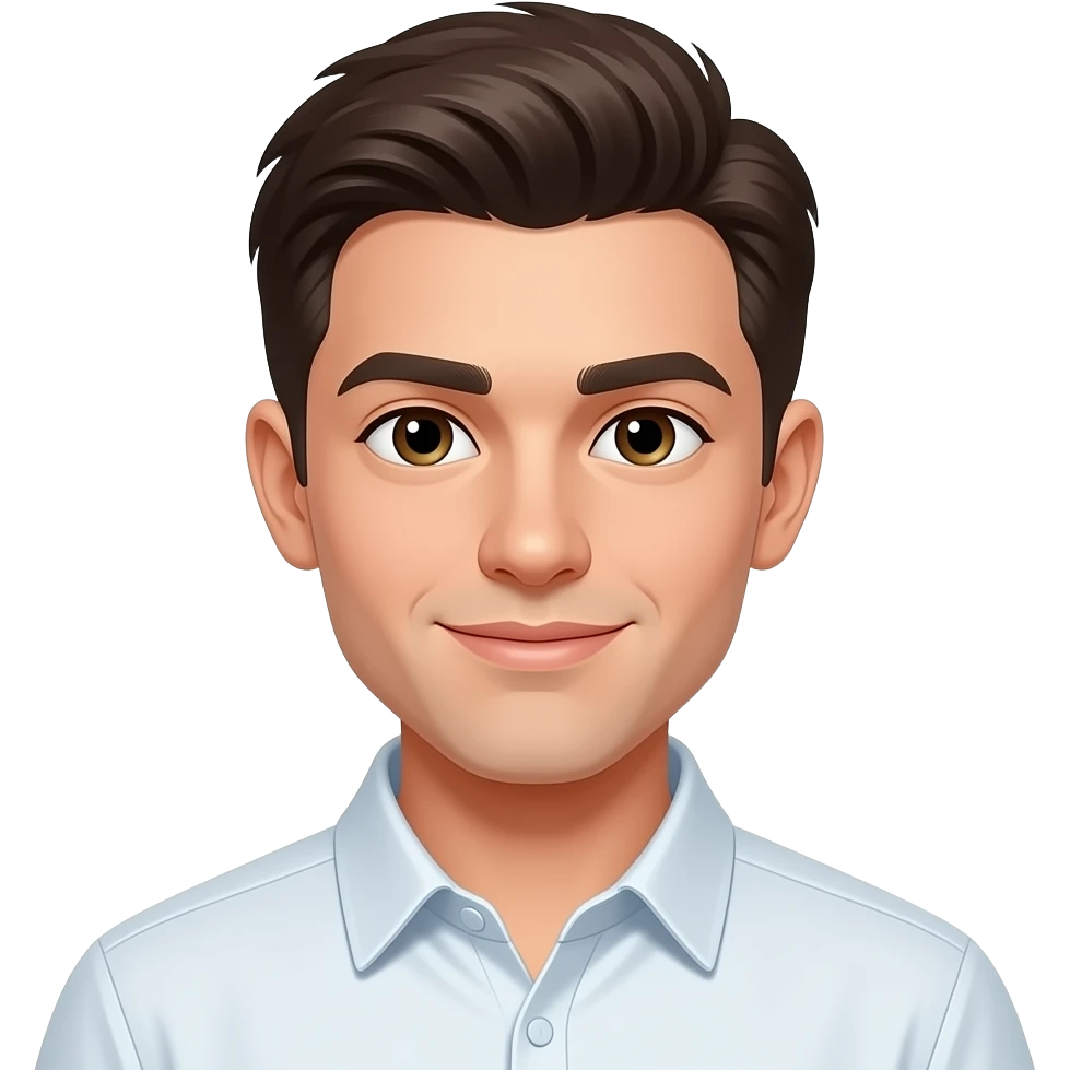 IA, hombre persona joven inteligente emoji