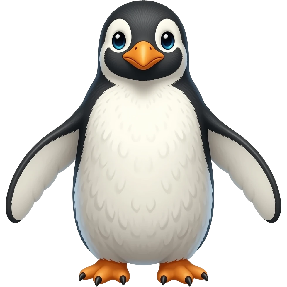 Hatching penguin emoji