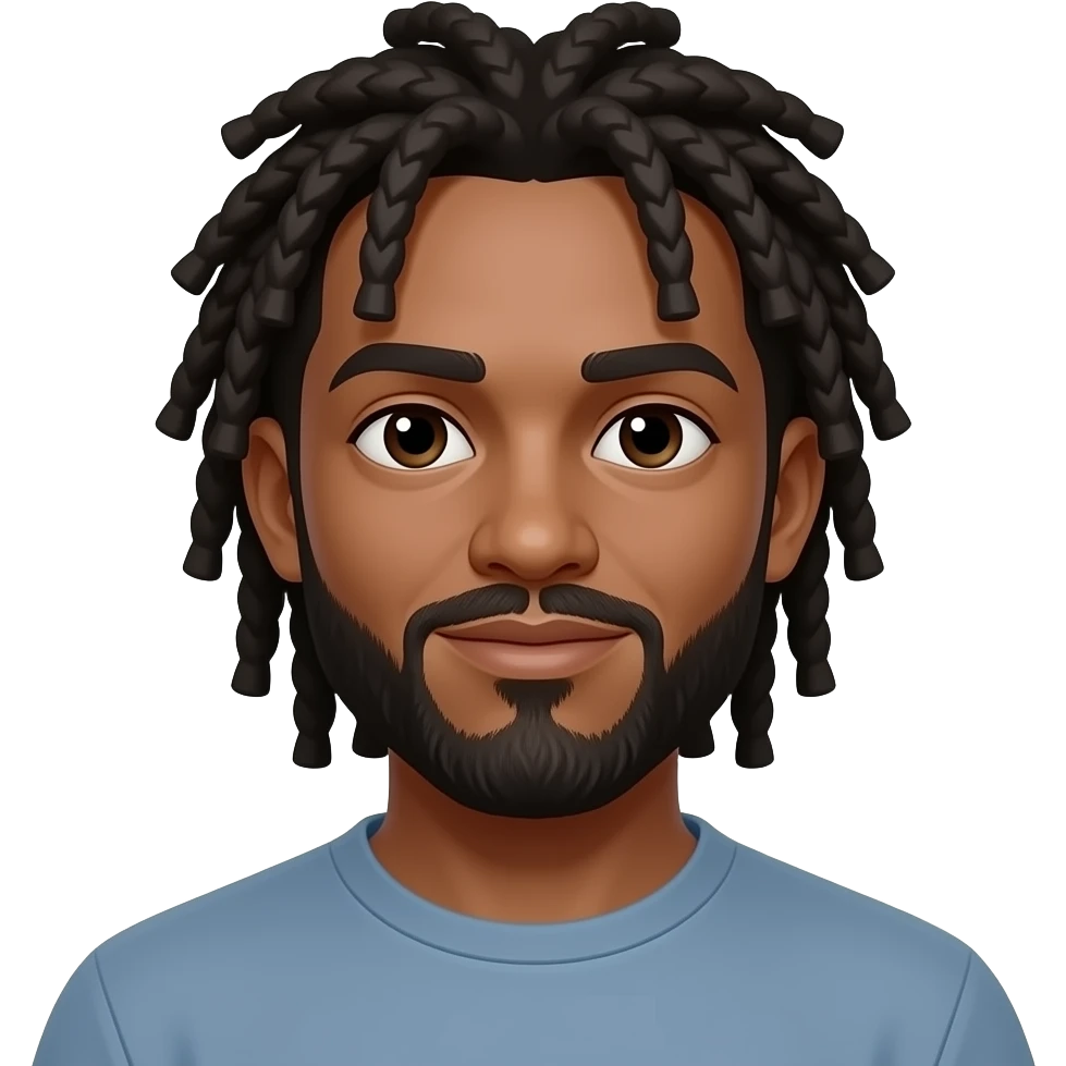 Dreadlock Man emoji