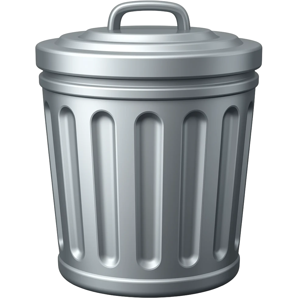 trash can emoji