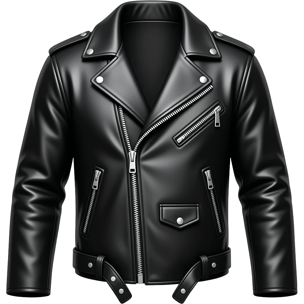 Black Leather Jacket emoji