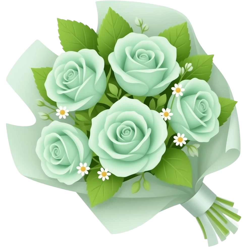 bouquet de menthe emoji