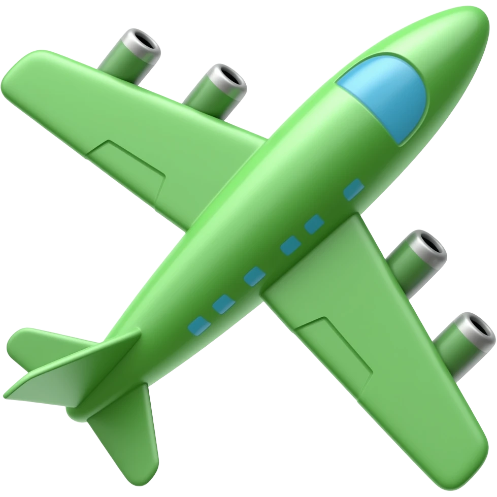 Greencard Avion emoji