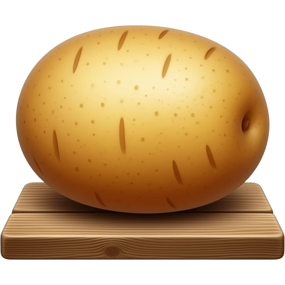 Potato cinematic realistic emoji