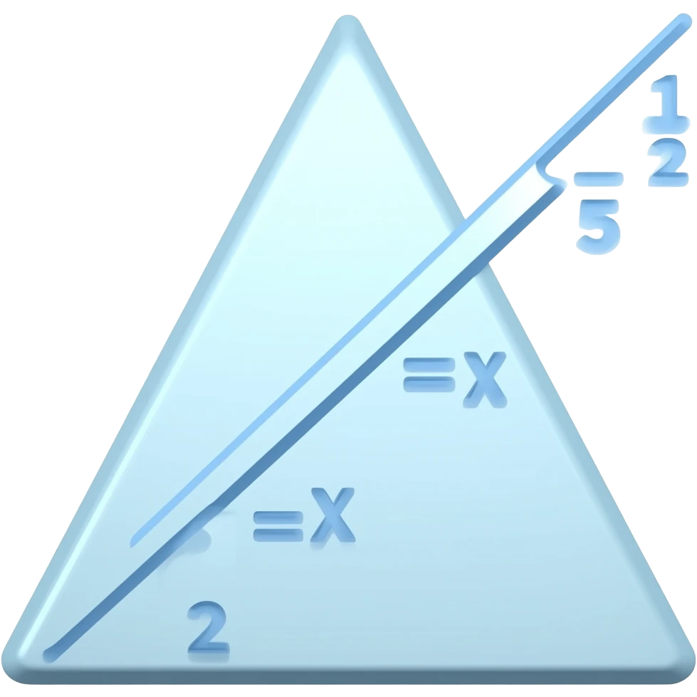 Pythagorean theorem emoji