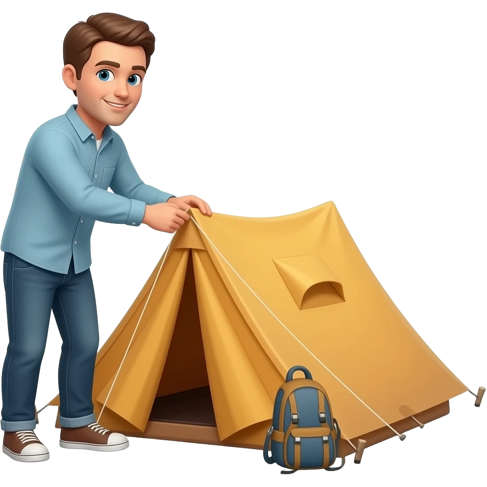 camping emoji