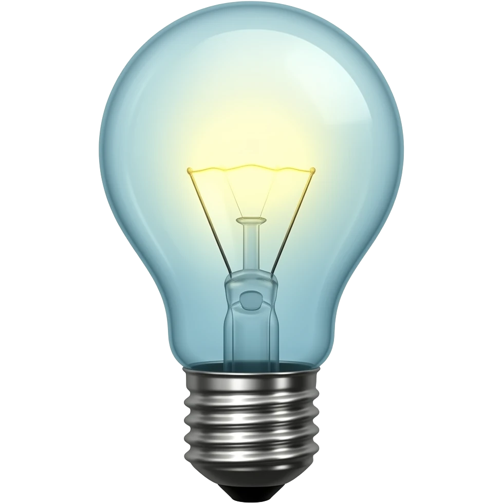 bulb emoji