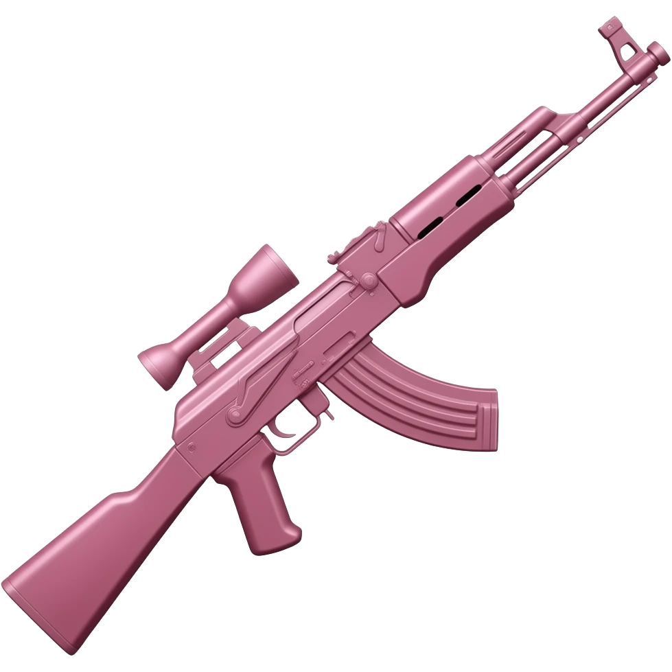 Pink Ak47 emoji
