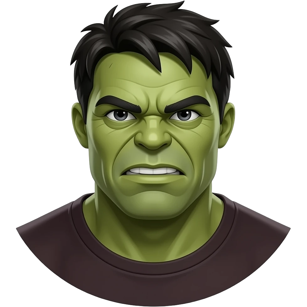 Red hulk emoji