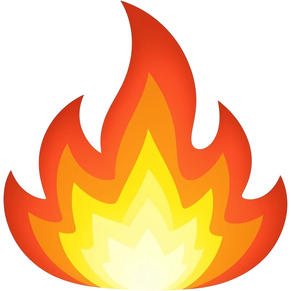 Fire emoji