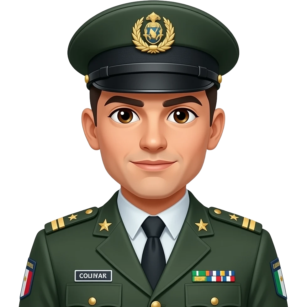Cadete del ejército mexicano, heroico colegio militar emoji