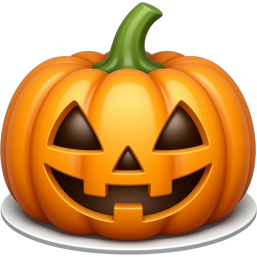хелоуинский тортик emoji