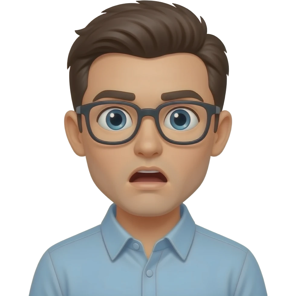 Shocked emoji