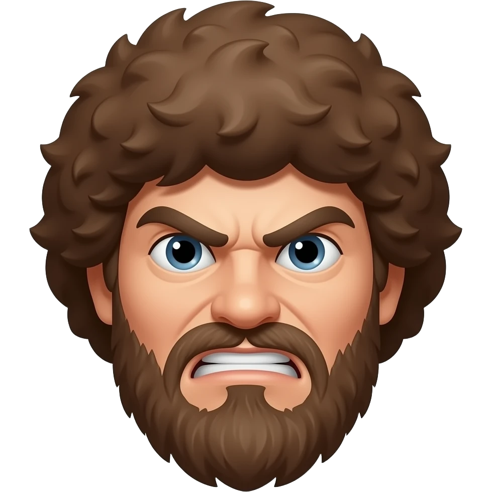 bob ross angry emoji
