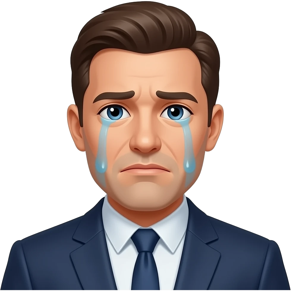 make an rich crying emoji