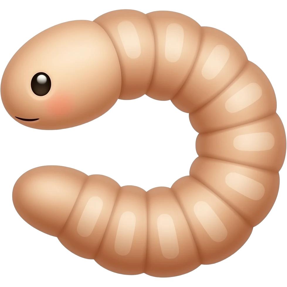 worm Parasite emoji