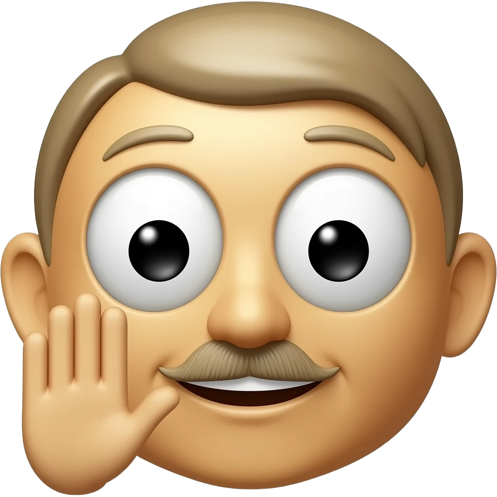 سلام یه ایموجی از سلام دادن هیتلر emoji