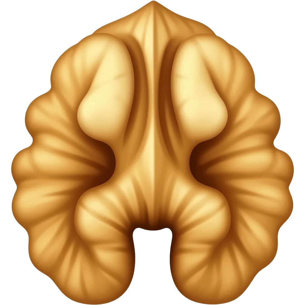 One walnut emoji