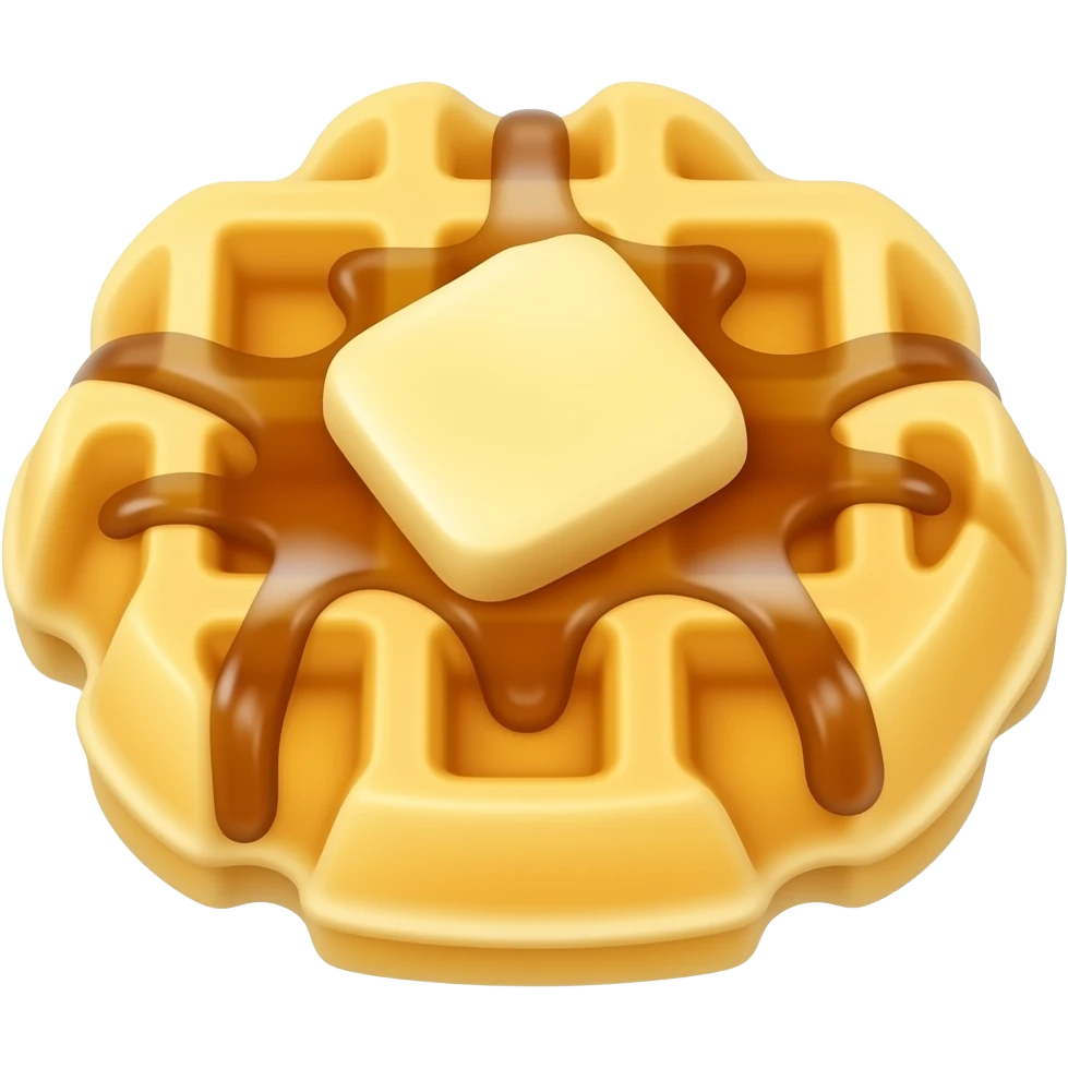 Waffle emoji