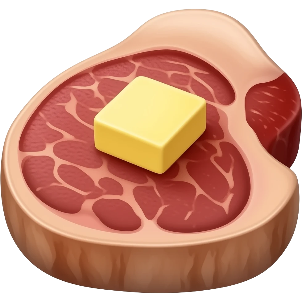 steak with butter emoji