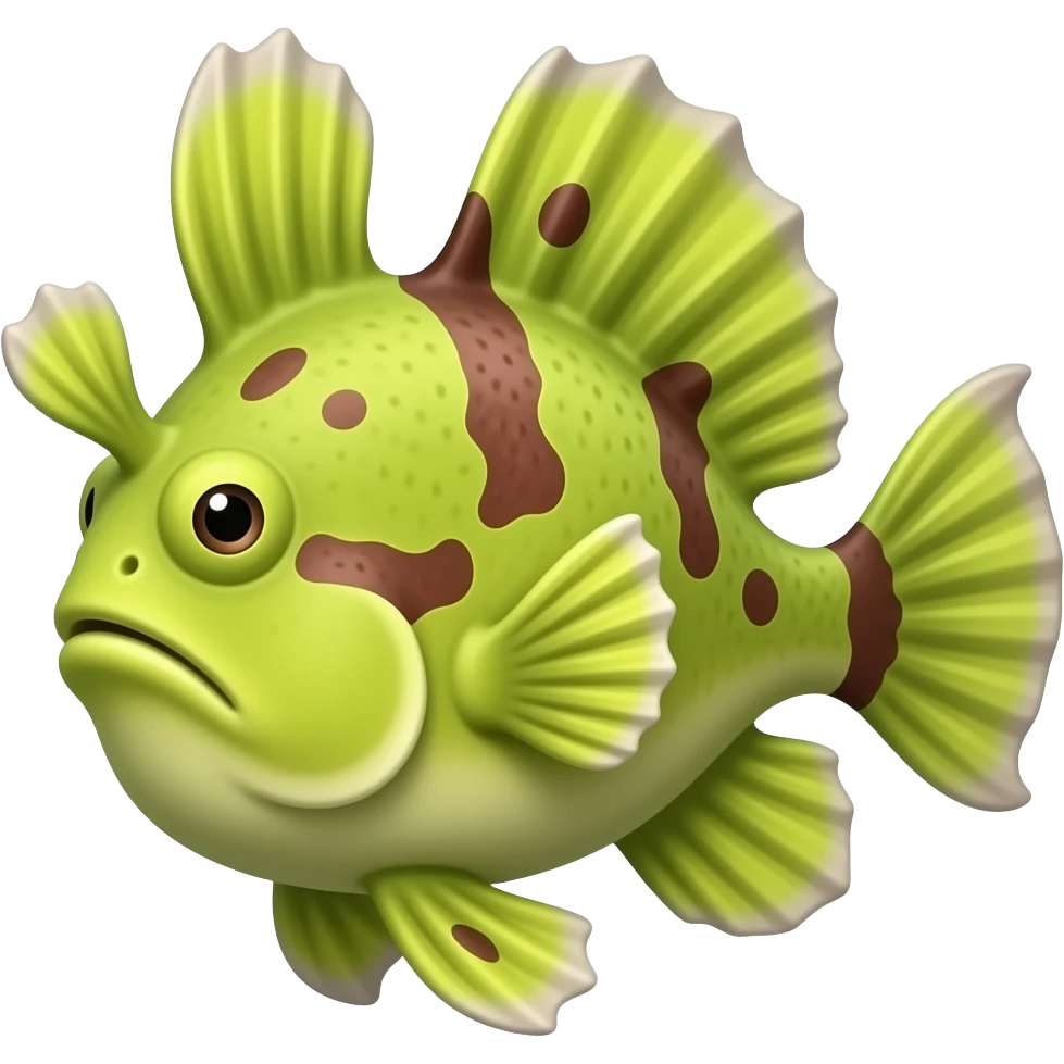 Frogfish emoji
