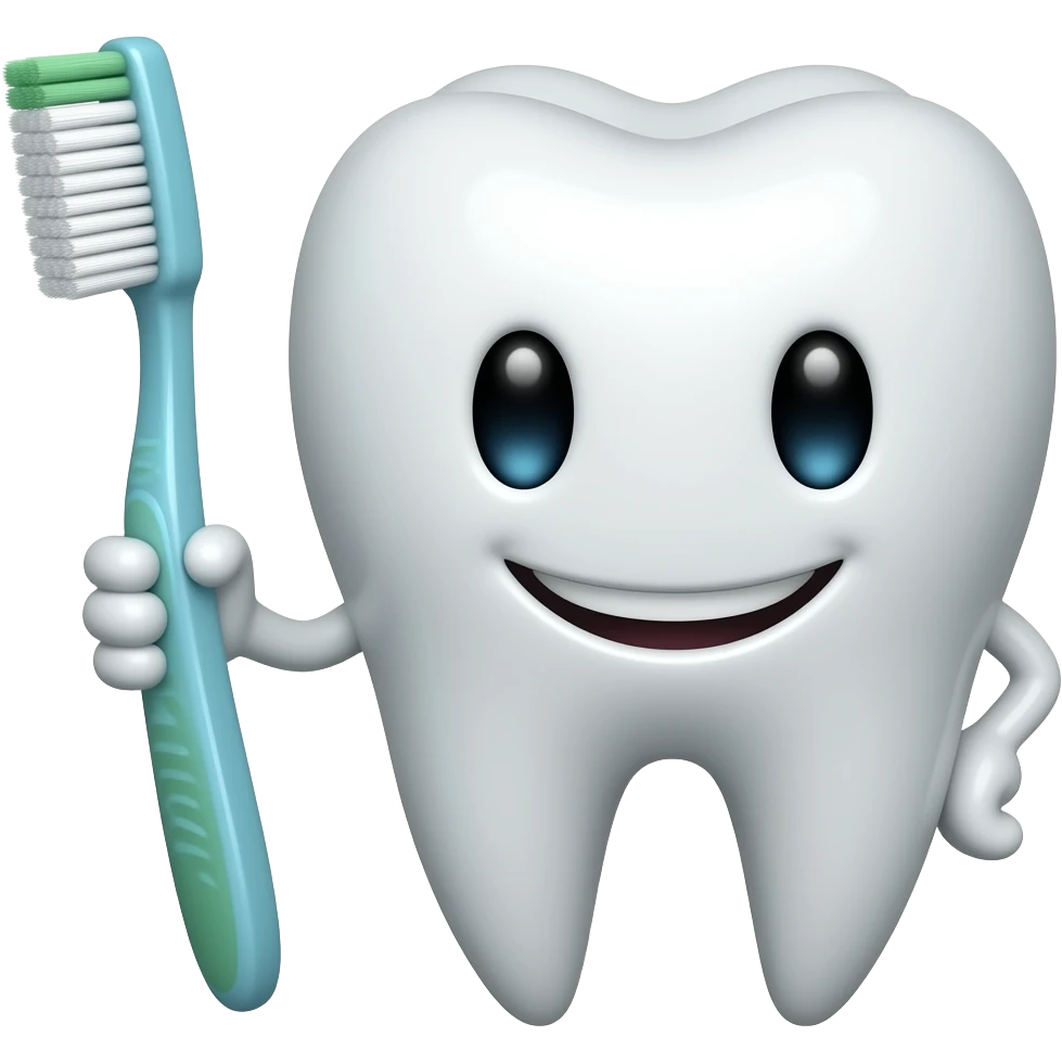 🦷😁🪥 emoji