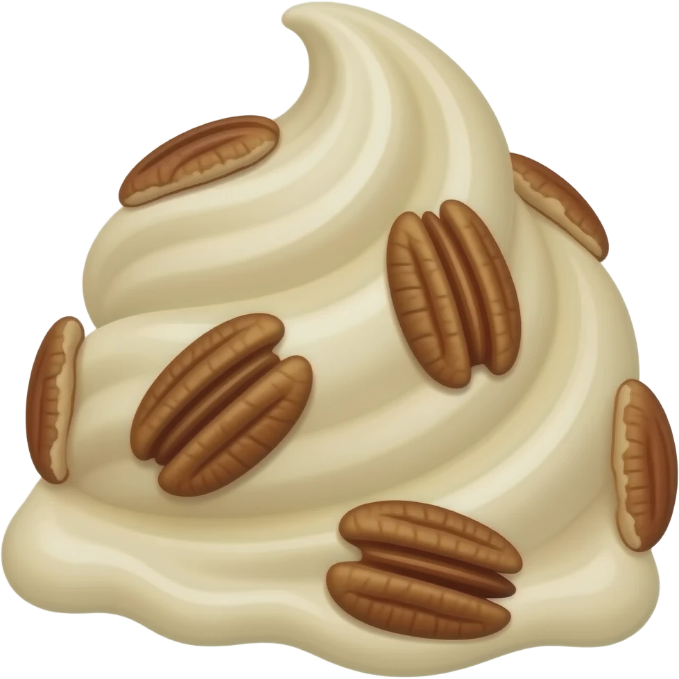 Butter Pecan emoji