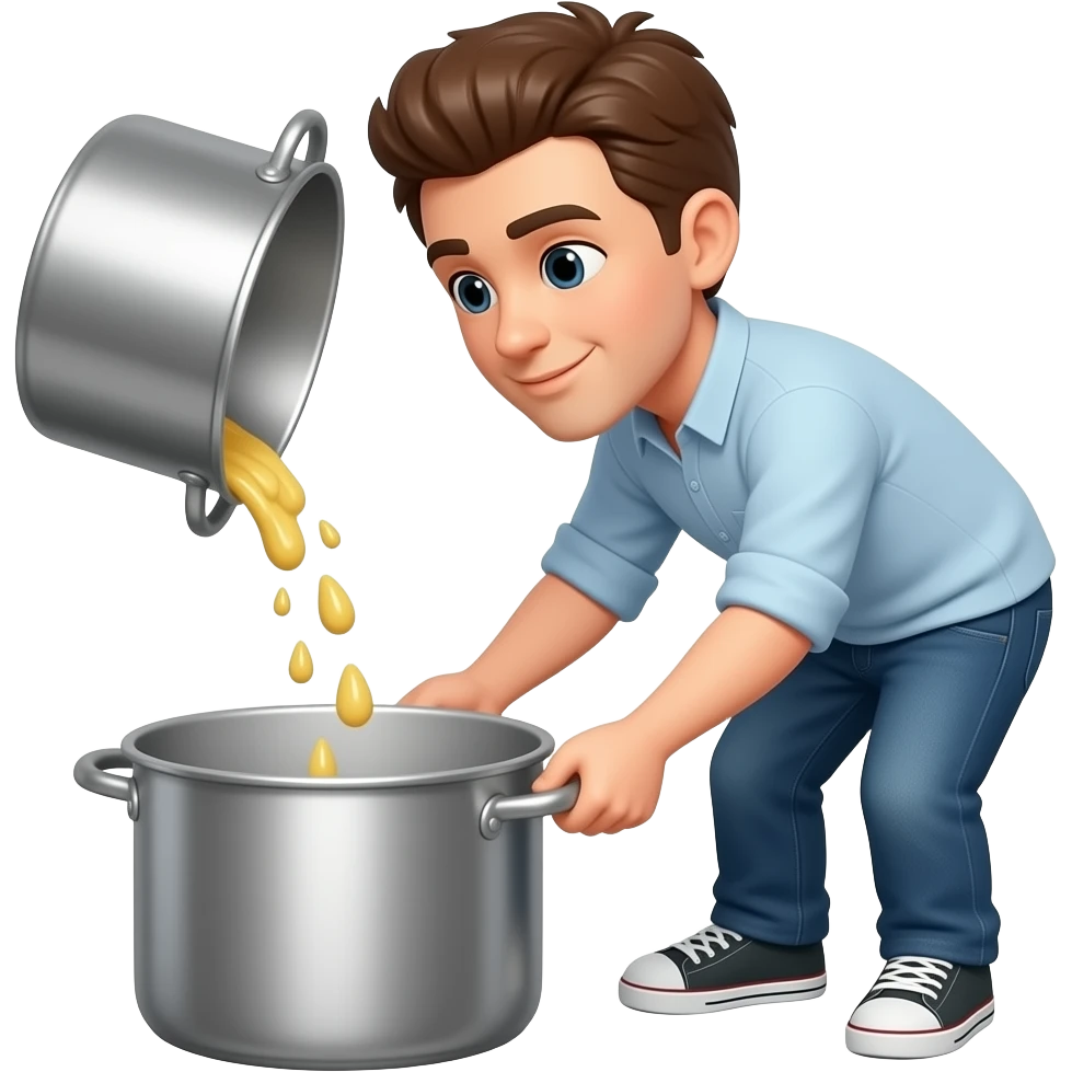 spill a pot emoji