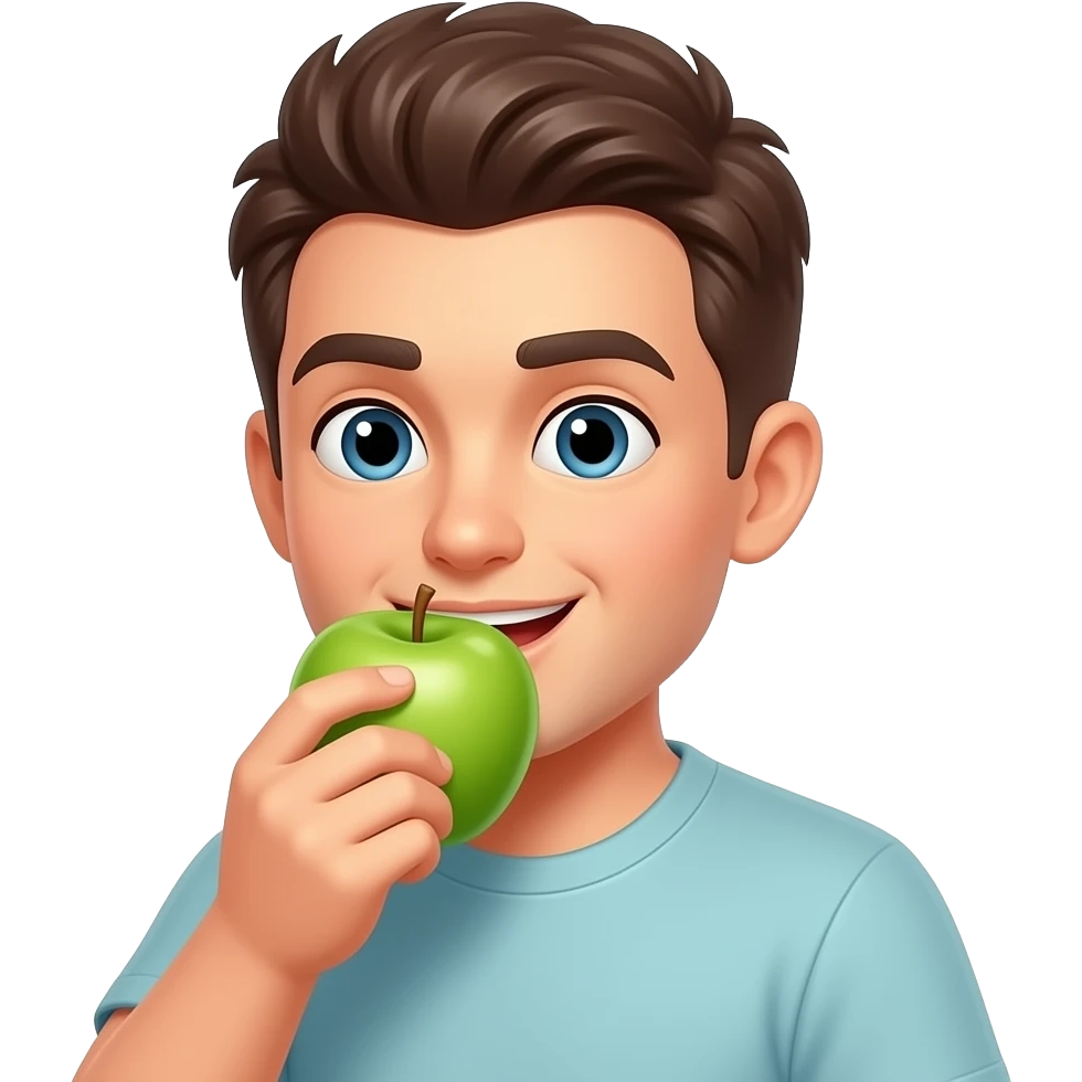 Eating emoji