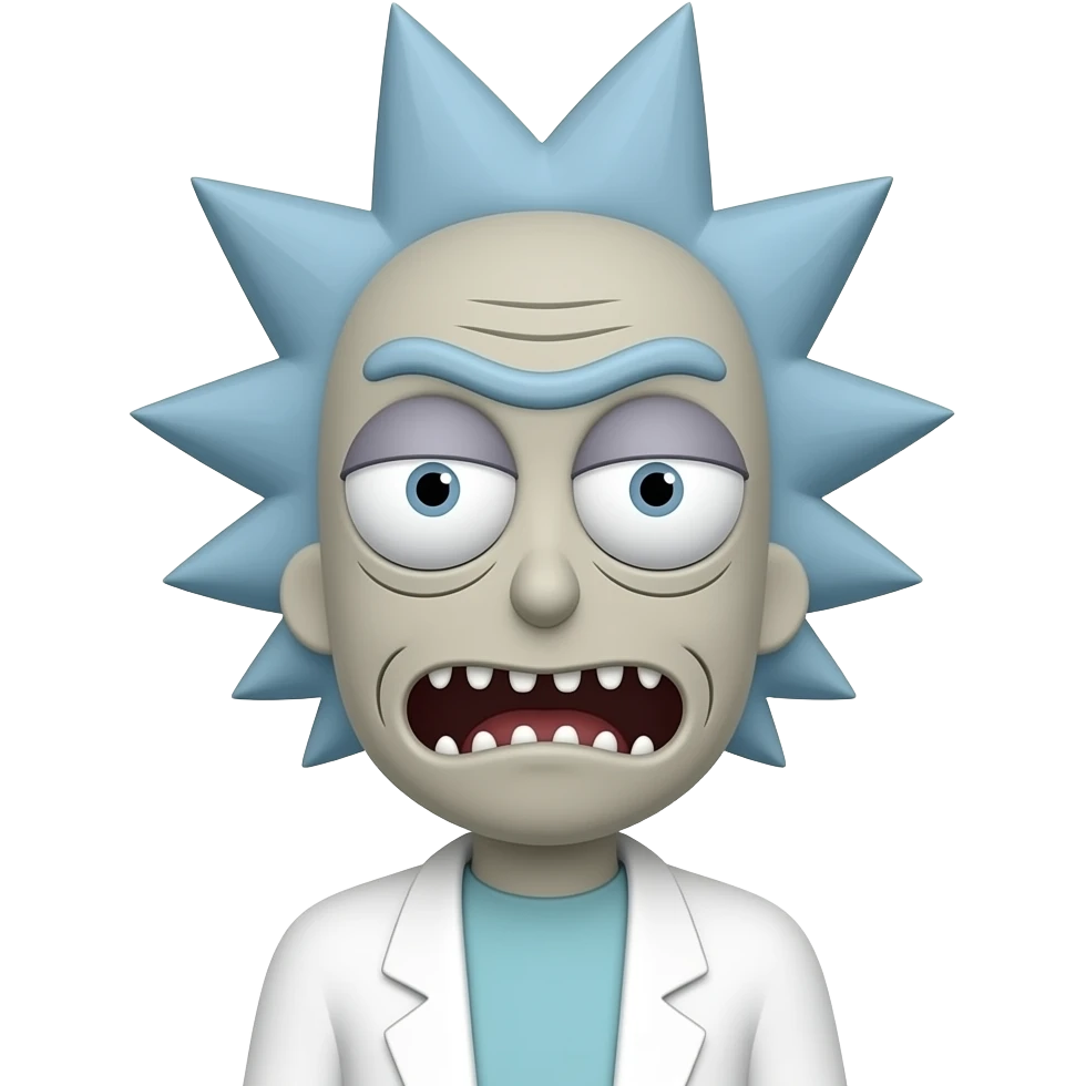 Ricky y morti emoji