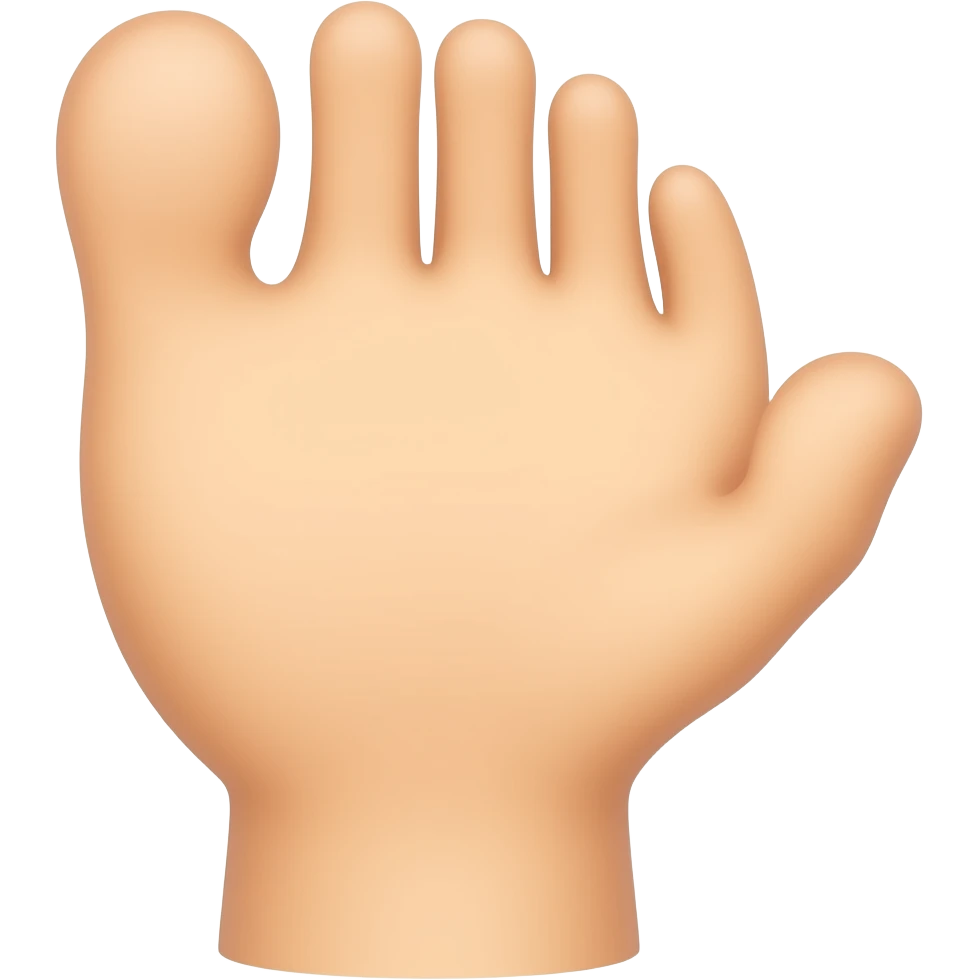 Foot emoji