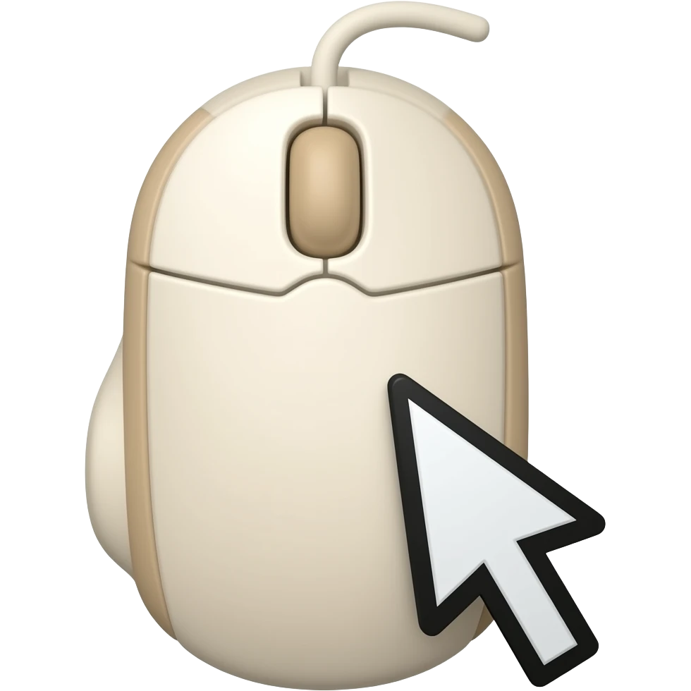 flecha mouse emoji