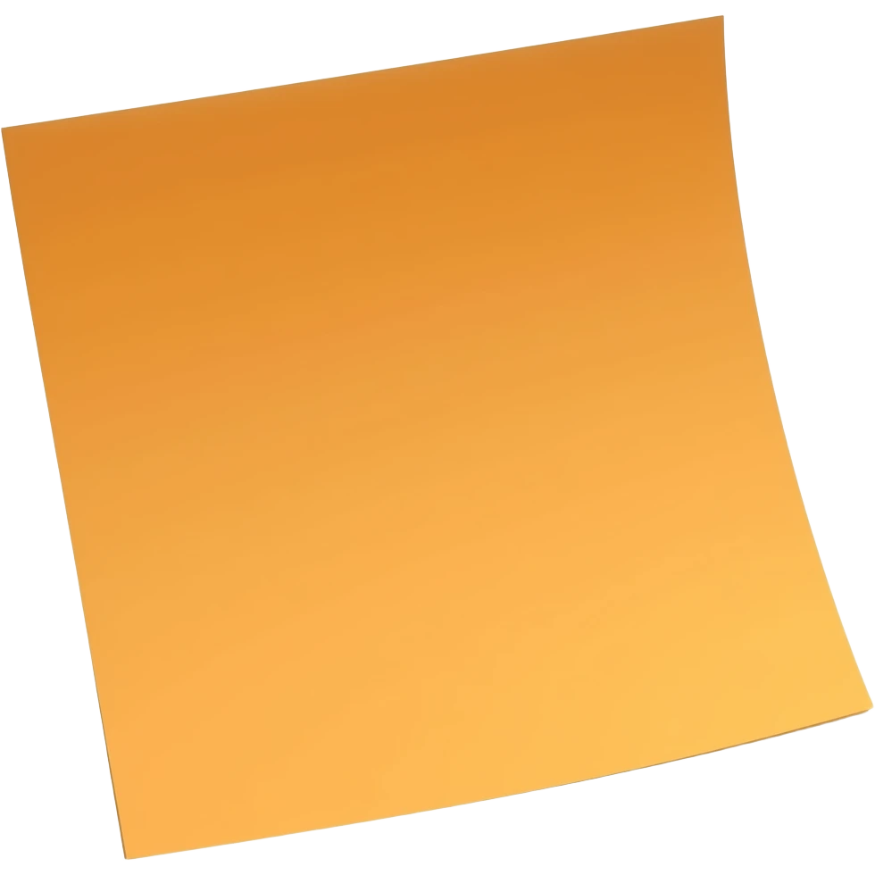 orange post it emoji