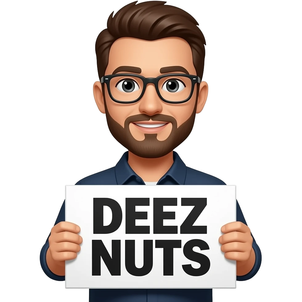 DEEZ NUTS emoji