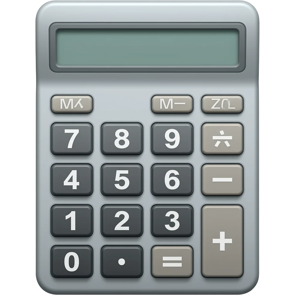 Calculator emoji