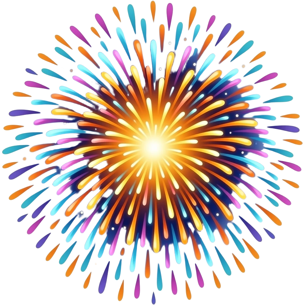 FIREWORKS emoji