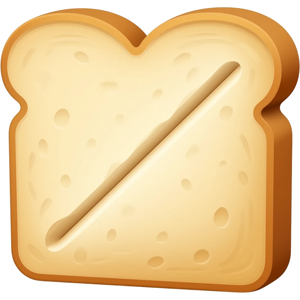 melba toast emoji