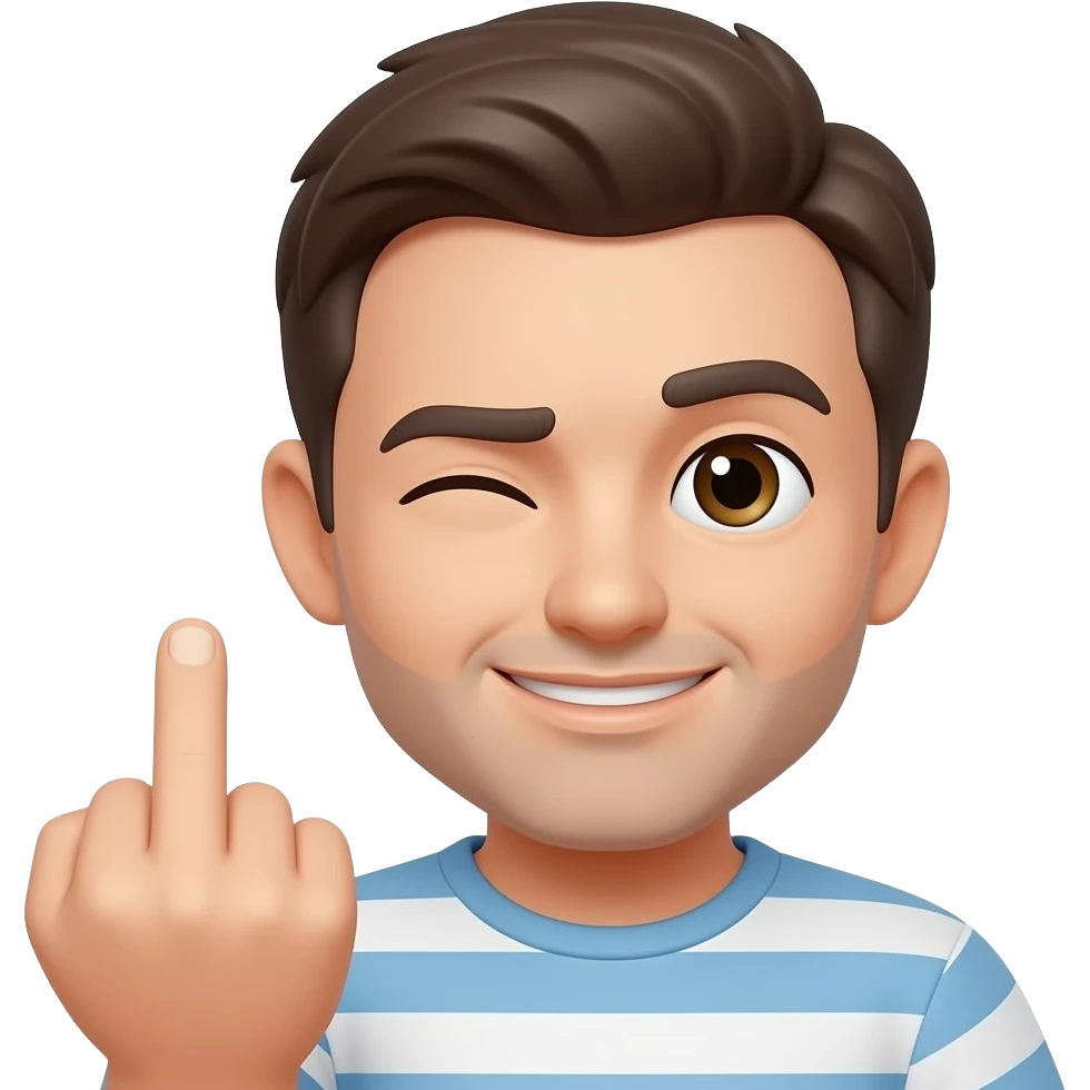 🖕🏻🫣 emoji