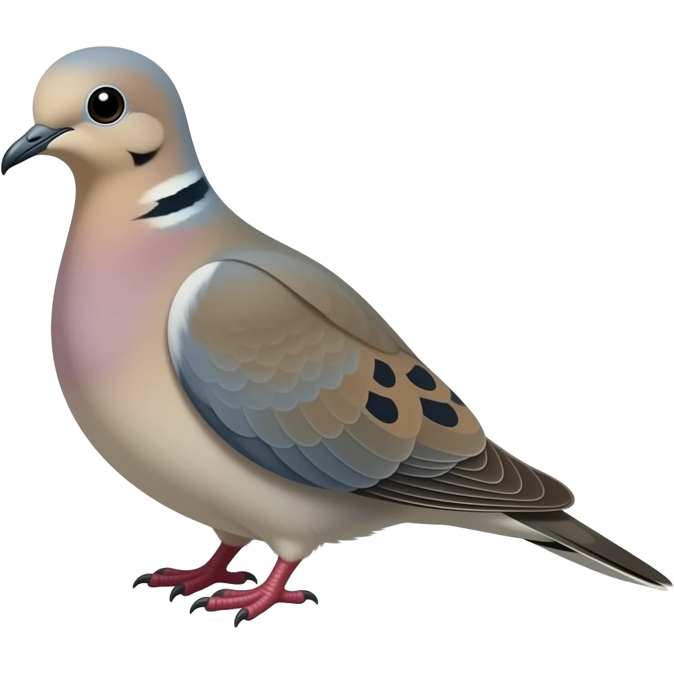 Mourning dove emoji