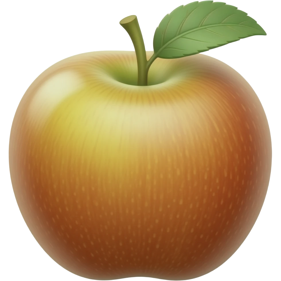 create apple emoji