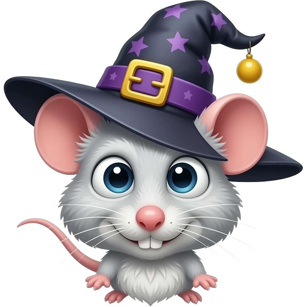 Castle disgusting rat witch emoji