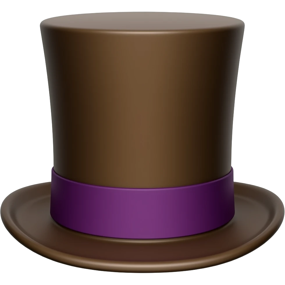 wonka hat emoji