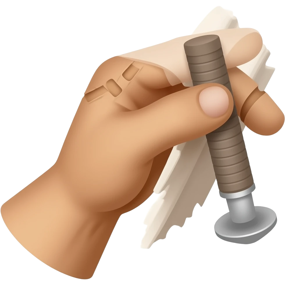 Archaeologist Hand Pick emoji