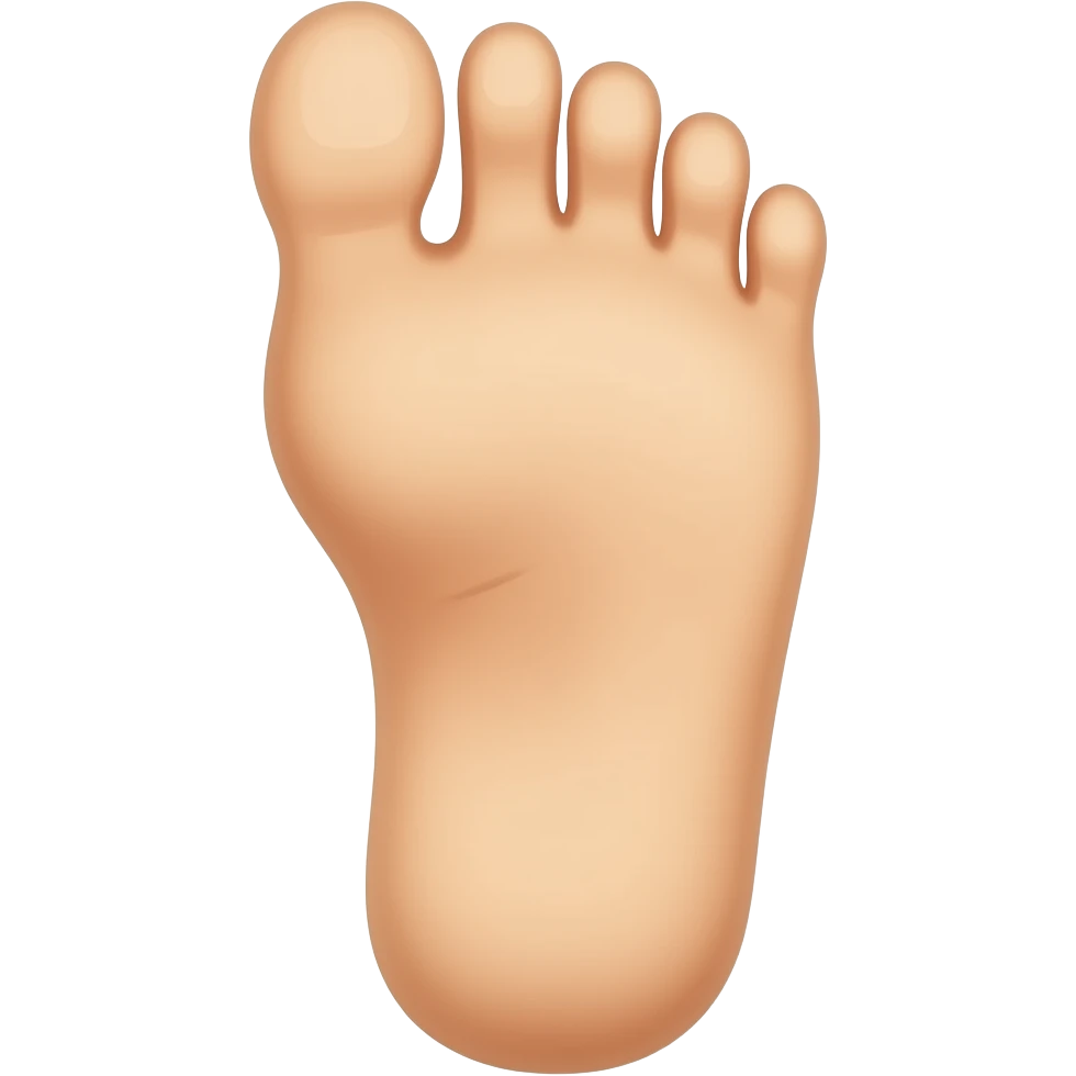 ایموجی پا emoji