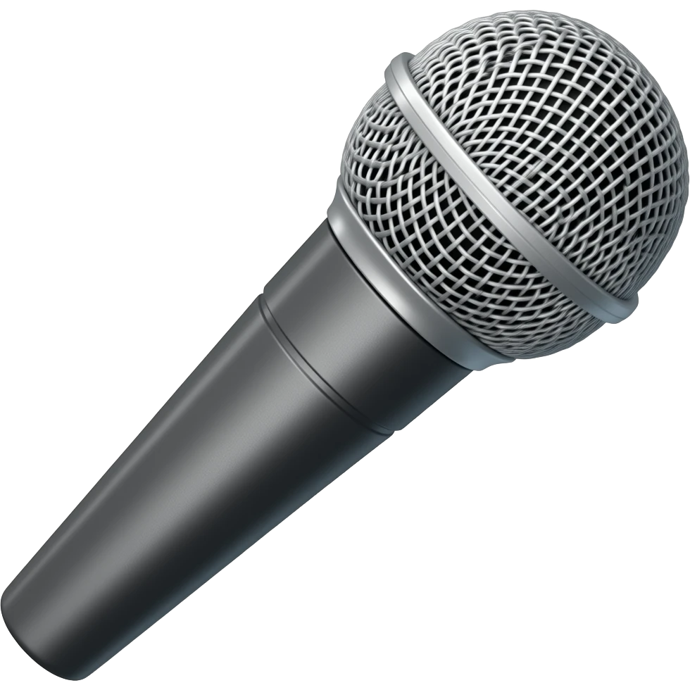 Mic emoji