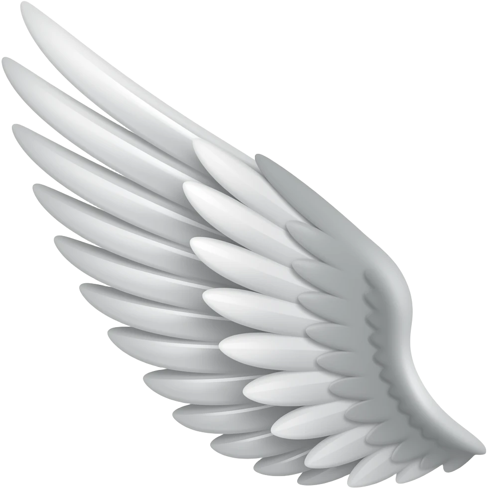 wing facing left emoji