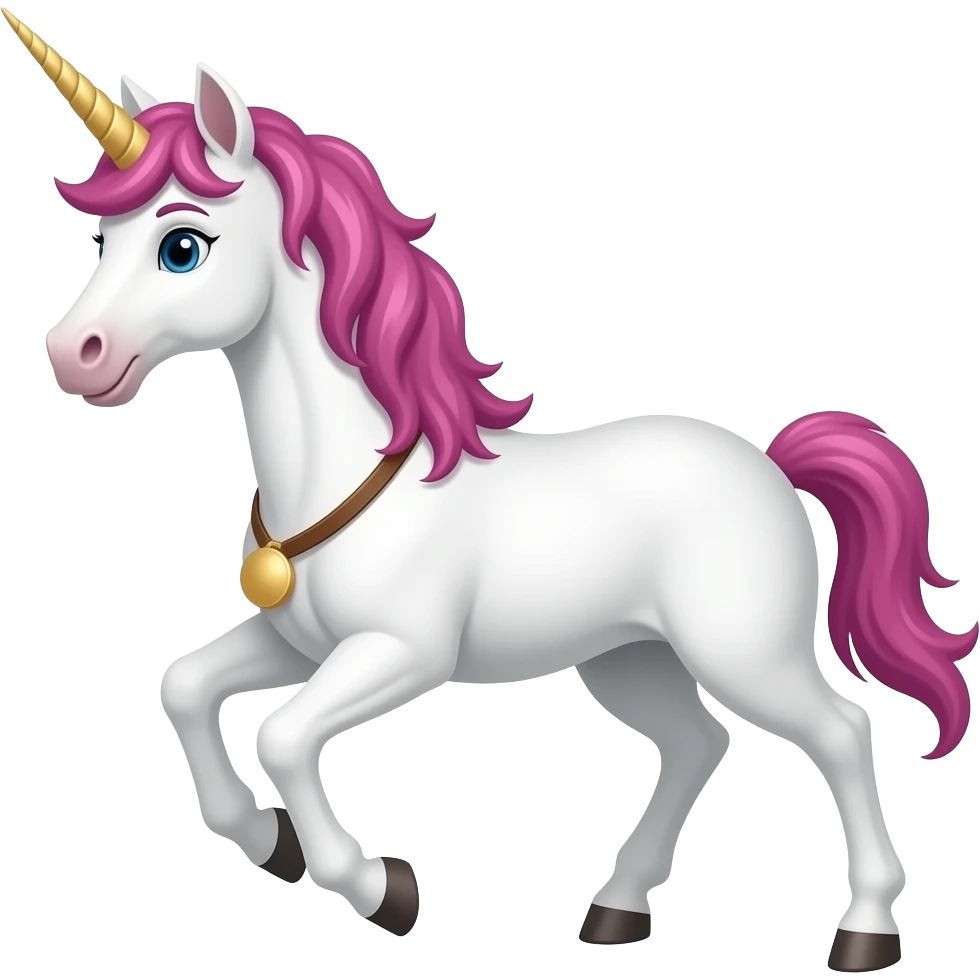 Unicorn hunting emoji