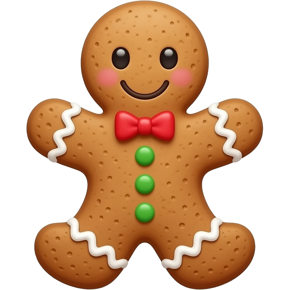 gingerbred emoji