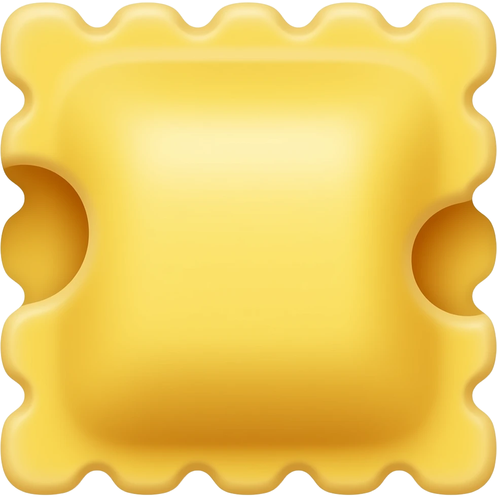 cheese ravioli emoji