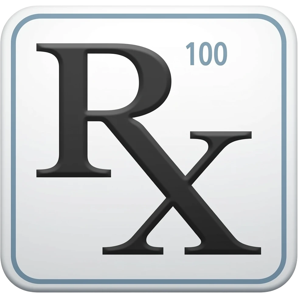 Rx 100 emoji